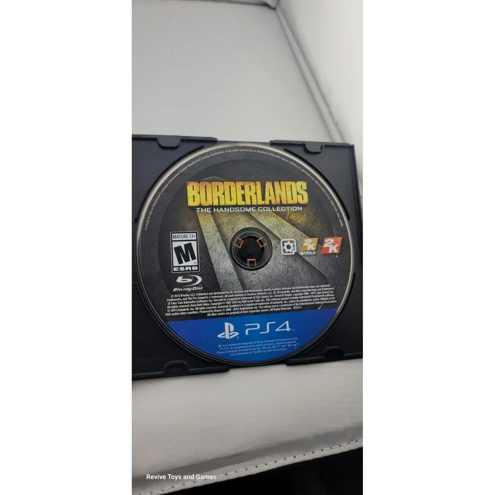Borderlands The Handsome Collection PlayStation 4, 2015 Disc Only Tested Working